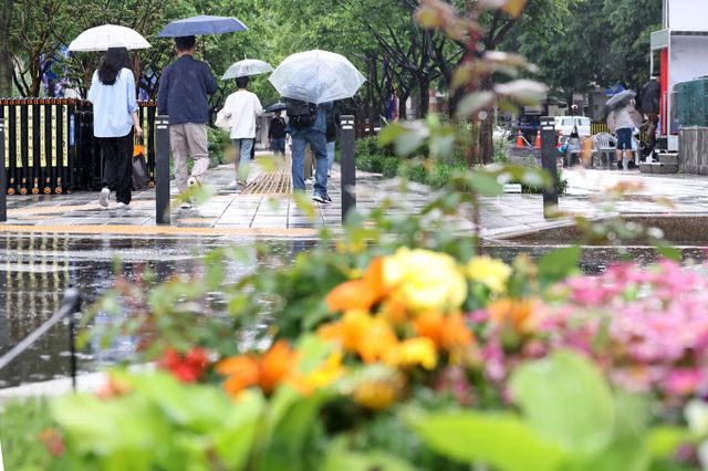 2일 전국이 대체로 흐리고 곳곳에서 비가 내릴 것으로 예상된다./사진=뉴스1 