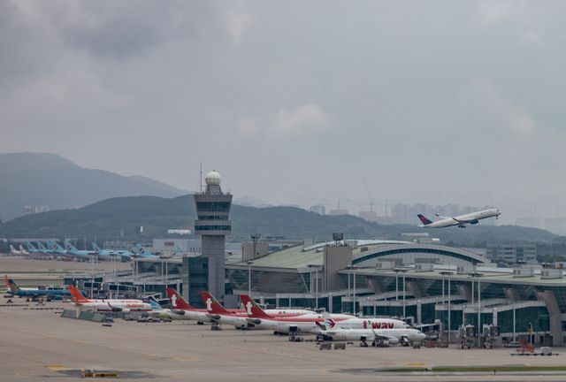 인천공항에 도착한 여객기에서 태어난 신생아가 사망했다./사진=뉴스1