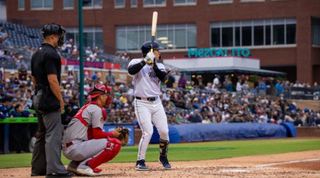 김하성이 1일(한국시간) 더램 불스 애슬레틱파크에서 열린 멤피스 레드버즈(세인트루이스 카디널스 트리플A)와 홈경기에서 2번 지명타자로 선발 출전, 3타수 무안타 2득점 2타점 1볼넷 1삼진 기록했다./사진=로이터