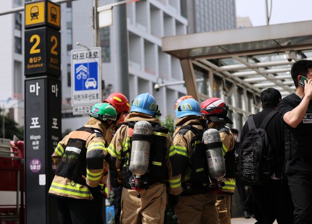 서울지하철 5호선 방화 사건으로 3억원 이상의 재산 피해가 발생한 것으로 나타났다. /사진=뉴스1