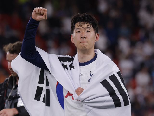 주요 스포츠 매체들 사이에서 손흥민의 사우디 이적설이 점점 구체화되고 있다. /사진=로이터