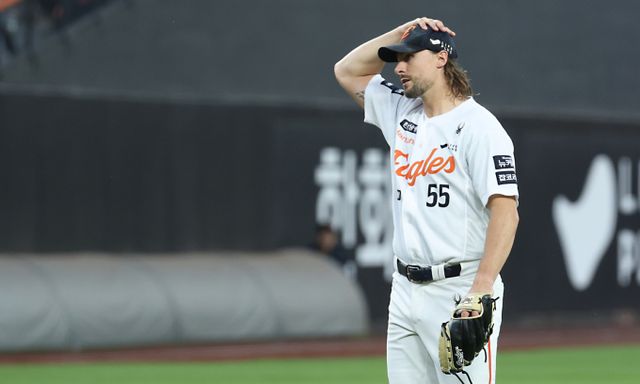 한화 이글스가 라이언 와이스를 필두로 선두 탈환에 도전한다. 사진은 한화에서 활약 중인 와이스의 모습. /사진=뉴스1