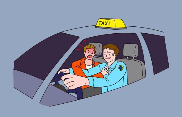 부산에서 만취한 20대 남성이 택시 기사에게 정치적 성향을 묻는 등 행패를 부리고 폭행까지 저지른 사건이 발생했다. 이미지는 기사 내용과 직접적인 관련이 없음. /삽화=클립아트코리아
