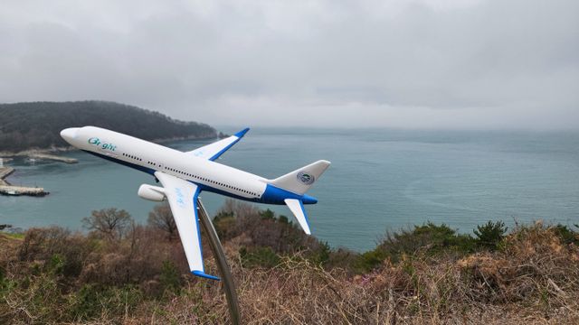 가덕도신공항 사업의 현대건설 이탈로 장기 표류 가능성이 우려된다. 사진은 지난 3월 부산 강서구 가덕도 대항전망대. /사진=뉴시스