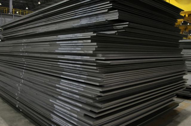 현대제철 당진제철소에서 생산되는 후판. /사진=현대제철