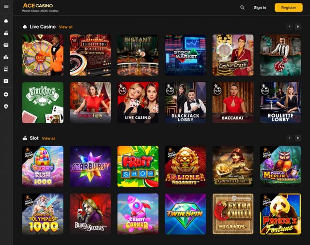 미투온(손창욱 대표이사)이 스테이블코인 USDC와 연동되는 합법 온라인 카지노 플랫폼 '에이스카지노'를 정식 출시하며 차세대 디지털 엔터테인먼트 시장 공략에 나섰다. 사진은 스테이블코인 USDC와 연동되는 에이스 카지노 플랫폼 이미지. /사진=미투온 제공