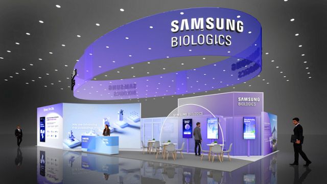 삼성바이오로직스와 셀트리온의 바이오USA 전략이 엇갈릴 전망이다. 사진은 삼성바이오로직스 바이오USA 부스 이미지. /사진=삼성바이오로직스