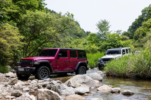 뉴 랭글러 투스카데로 에디션은 루비콘 하드탑 단일 모델로 가격은 8190만원이다. /사진=스텔란티스코리아