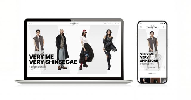  신세계인터내셔날이 디지털 플랫폼 에스아이빌리지의 브랜드명을 신세계V(SHINSEGAE V)로 변경하고 UX/UI를 변경했다. /사진=신세계인터내셔날