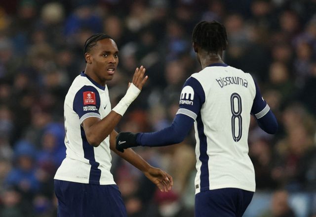 토트넘 홋스퍼가 마티스 텔과 6년 계약을 체결했다. 사진은 토트넘에서 활약 중인 텔의 모습. /사진=로이터