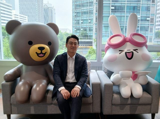  KB국민은행 사내벤처 1호 '환급나라'를 운영 중인 이경구 택스티넘 대표./사진=머니S