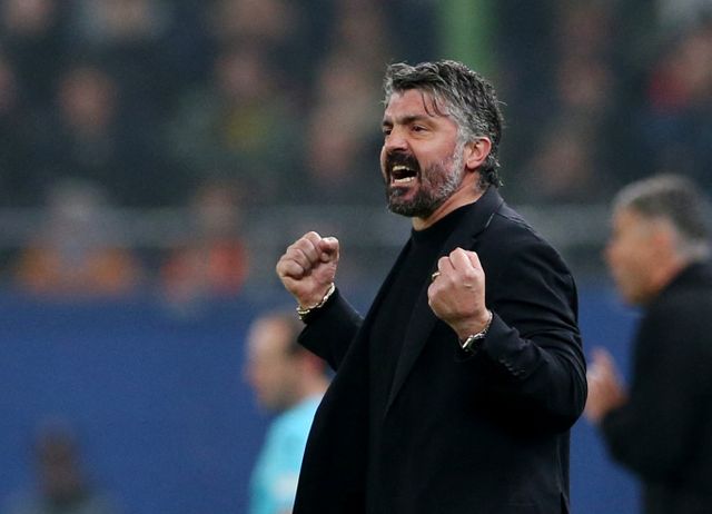 젠나로 가투소 감독이 이탈리아 축구대표팀 새 감독으로 부임했다. 사진은 올림피크 마르세유를 지휘했던 가투소 감독의 모습. /사진=로이터