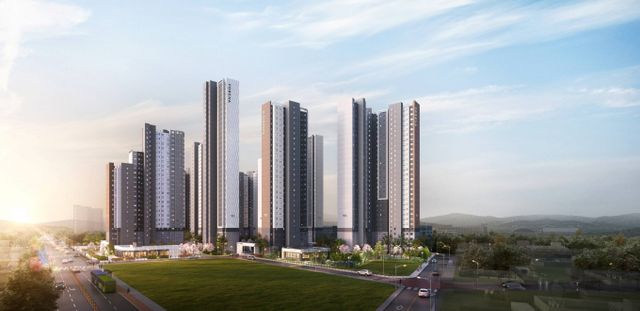 한화 건설부문은 '도마 포레나해모로'를 선착순으로 분양한다고 밝혔다. 도마 포레나해모로 투시도/사진=한화 건설부문 