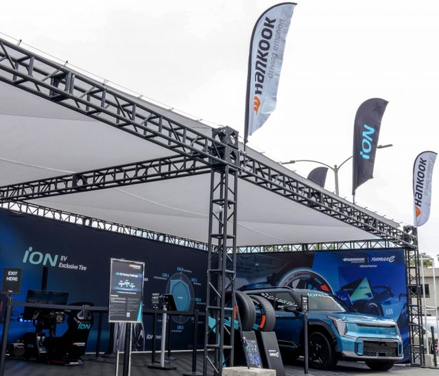 한국타이어가 미국 LA에서 열리는 북미 최대 전기차 박람회에 참가한다. /사진=한국타이어