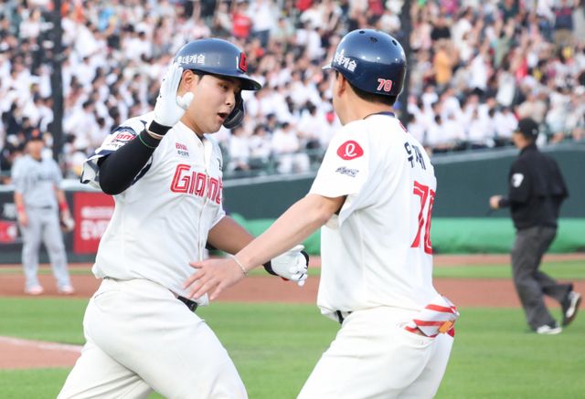 주축 선수를 대거 잃은 롯데 자이언츠와 기아 타이거즈가 대체자들의 활약으로 승리를 챙겼다. 사진은 롯데에서 활약 중인 박재엽의 모습. /사진=스타뉴스