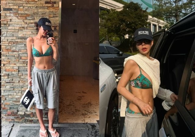 가수 출신 사업가 김준희 근황이 공개됐다. /사진=김준희 인스타그램