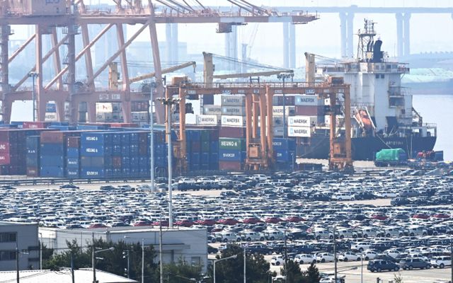 관세청은 6월1~20일 한국의 수출이 전년동기대비 8.3% 증가한 것으로 집계됐다고 23일 밝혔다. 사진은 경기 평택항 모습. / 사진=뉴시스 김종택 기자 /사진=김종택