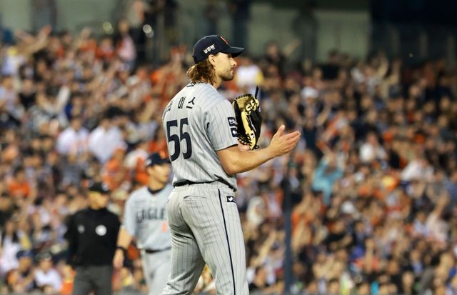 한화 이글스 라이언 와이스가 대구 원정에서 전반기 10승에 도전한다. 사진은 한화에서 활약 중인 와이스의 모습. /사진=뉴스1 