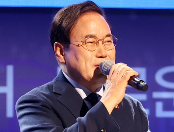 서거석 전북교육감이 허위사실 공표 혐의로 기소돼 벌금 500만원을 확정받았다. 사진은 서거석 전북특별자치도 교육감이 지난 23일 전북 전주시 한국소리문화의전당 모악당에서 열린 전주하계올림픽 범도민 유치 추진위원회 출범식에서 축사를 하고 있는 모습. /사진=뉴스1