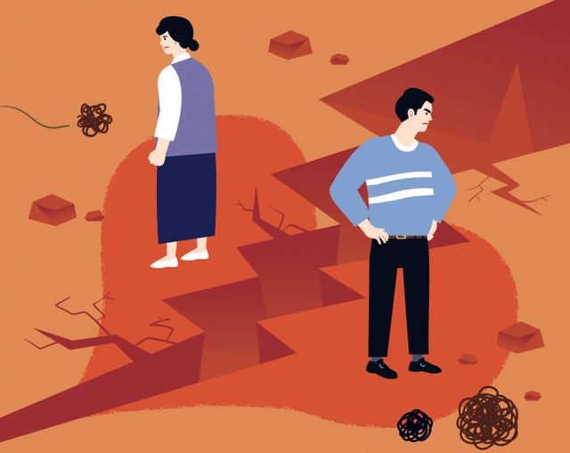 남편의 퇴폐 마사지업소 이용 정황을 발견해 이혼을 고민하고 있다는 여성의 사연이 알려졌다. 해당 삽화는 기사 내용과 무관함. /삽화=클립아트코리아