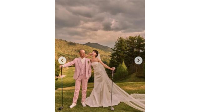 최근 결혼한 배우 최여진이 허니문을 가을로 미뤘다. /사진=최여진 인스타그램 캡처