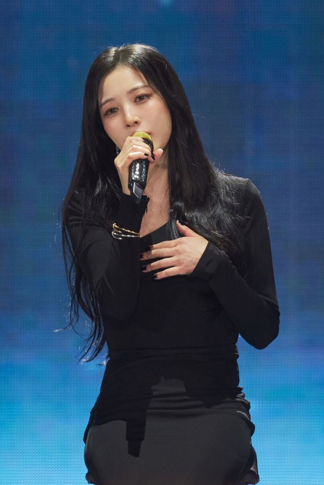 데뷔 25주년을 맞은 가수 보아가 한국과 일본에서 콘서트를 개최한다. 25주년가수 보아가 지난 1월12일 서울 구로구 고척스카이돔에서 진행된 에스엠타운 라이브 2025 '더 컬처, 더 퓨처' 인 서울 콘서트에서 멋진 무대를 펼치고 있는 모습. /사진=머니투데이(SM엔터테인먼트 제공)