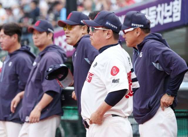 선두 도약을 노리는 롯데 자이언츠가 LG트윈스와 KIA타이거즈를 연달아 만난다. 사진은 김태형 롯데 감독의 모습. /사진=스타뉴스 /사진=김진경 kim.jinkyung@