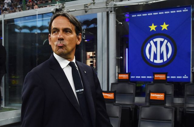 시모네 인자기 감독이 인터 밀란과의 4년 동행을 마치고 떠난다. 사진은 인터에서 활약한 인자기 감독의 모습. /사진=로이터