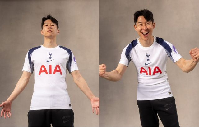 토트넘 홋스퍼 주장 손흥민이 새 시즌 유니폼 모델로 등장했다. 사진은 지난 3일(한국시각) 토트넘 공식 인스타그램에 업로드 된 손흥민의 모습. /사진=토트넘 인스타그램 캡처