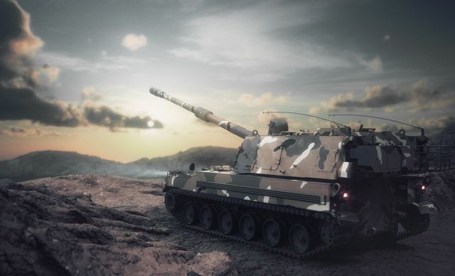 글로벌 시장에서 상승세를 이어가고 있는 K방산에도 정부 차원의 지원이 요구된다. 사진은 한화에어로스페이스의 K9 자주포. /사진=한화에어로스페이스