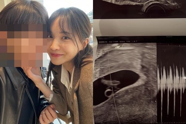 임신 사실과 함께 남자친구에 대한 폭로를 이어간 서민재가 유서를 남긴 후 행방이 묘연한 가운데 법률대리인이 근황을 전했다. 사진은 서민재 남자친구와 서민재의 모습(왼쪽)과 서민재가 공개한 초음파 사진(오른쪽). /사진=서민재 인스타그램 캡처