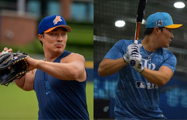 재활 경기에 나선 김하성이 6경기 연속 무안타로 침묵했다. 사진은 더럼 불스와 탬파베이 레이스에서 활약 중인 김하성의 모습. /사진=탬파베이 레이스·더럼 불스 인스타그램 캡처