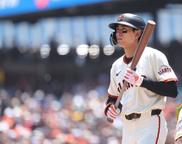 샌프란시스코 자이언츠에서 활약 중인 이정후 /사진=로이터 