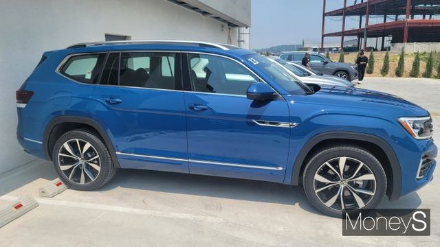 폭스바겐 신형 아틀라스의 덩치는 동급 모델에 비해 크다. /사진=김창성 기자 