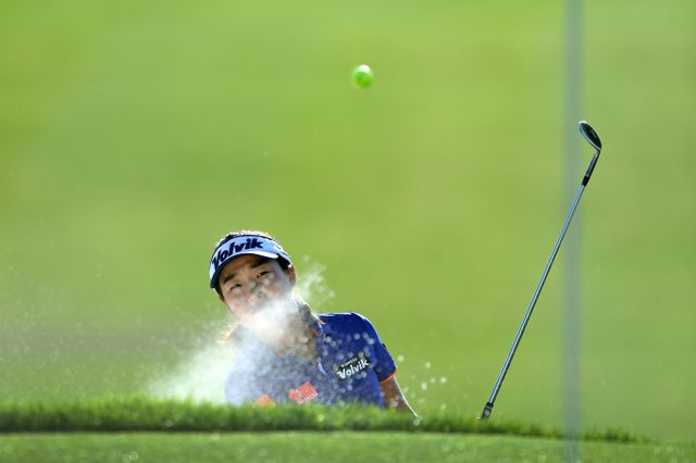 이일희가 미국여자프로골프(LPGA)투어 숍라이트 클래식에서 첫날 '깜짝 선두'를 달렸다. 사진은 2015년 이일희 모습./사진=로이터