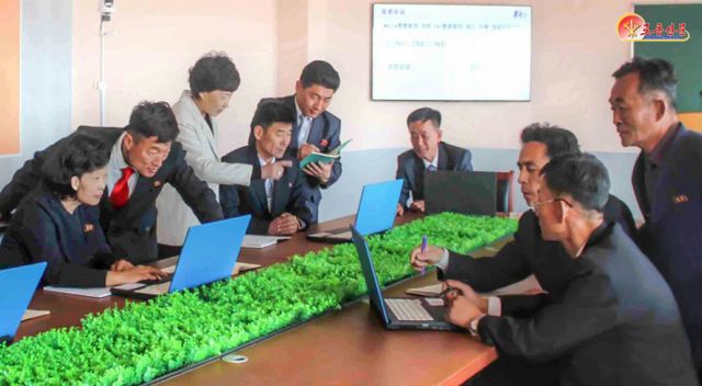 함경북도 교수강습소의 모습.(기사와는 무관) /사진= 평양 노동신문, 뉴스1