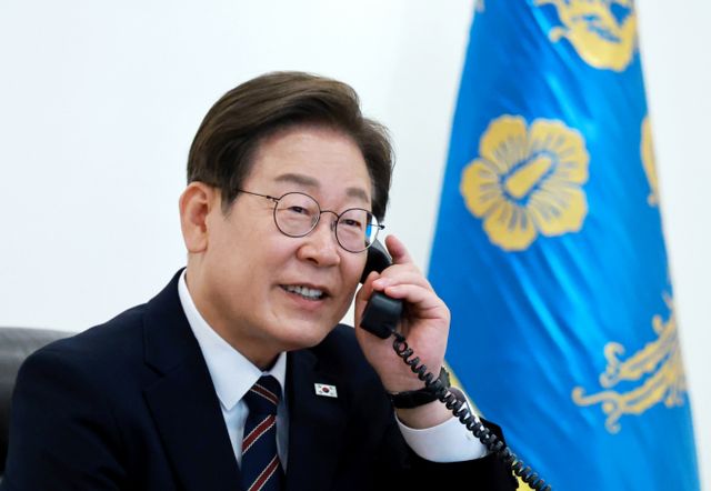 이재명 대통령이 이시바 시게루 일본 총리오 통일했다. /사진=뉴시스