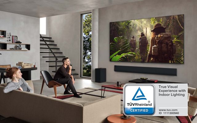 2025년형 LG 올레드 TV 전 제품이 업계 최초로 글로벌 인증기관 TUV 라인란드의 ‘실내조명 환경 화질 인증’에서 가장 높은‘퍼펙트 등급을 받았다. /사진=LG전자