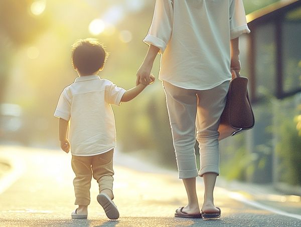 자녀 돌봄 도우미 급여를 분 단위로 깎아 지급했다는 사연이 온라인에서 비판 받고 있다. 사진은 기사의 이해를 돕기 위한 자료 사진. /사진=클립아트코리아