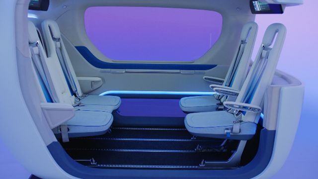 현대트랜시스가 '2025 레드닷 디자인 어워드'에서 3관왕을 차지했다. 사진은 본상을 수상한 UAM 캐빈 콘셉트. /사진=현대트랜시스