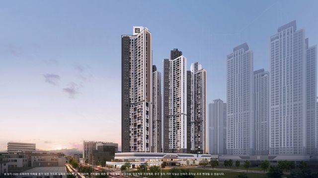 대전 중구 선화동에 들어서는 '대전 하늘채 루시에르'가 오는 7일 특별공급을 시작으로 8일 1순위, 9일 2순위 청약을 진행한다. 사진은 대전 하늘채 루시에르 투시도. /사진=코오롱글로벌