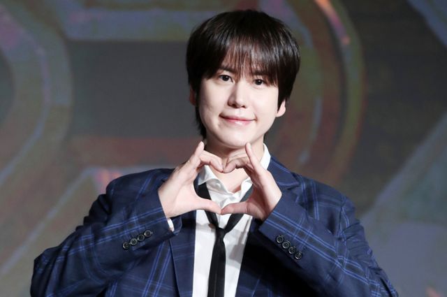 그룹 슈퍼주니어 규현이 '옥탑방 문제아들'에서 소속사 안테나에 고마움을 드러냈다.사진은 슈퍼주니어 규현이 지난 4월29일 서울 마포구 호텔나루에서 열린 넷플릭스 '데블스 플랜: 데스룸' 제작발표회에 참석해 포즈를 취하고 있는 모습. /사진=머니투데이