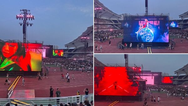 사진은 블랙핑크 고양 콘서트 N3 구역 모습. /사진=엑스(X·옛 트위터) 캡처