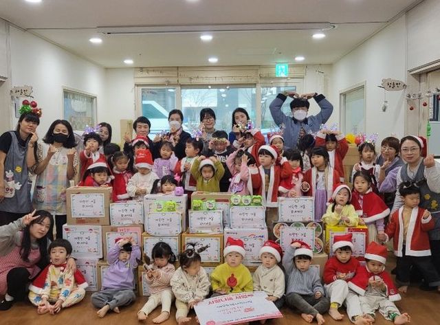 의왕 백운솔빛어린이집, 사랑의 이웃돕기 성금 기부