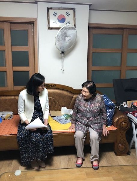 광명시 철산4동, 폭염·폭우 대비 경로당 방문