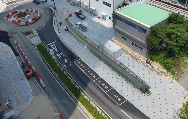 환승차량 정차구역 조감도