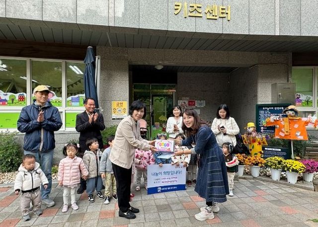 수원시 권선구 세류3동, 해모로 도만스쿨 어린이집 이웃돕기 바자회 수익금 60여만 원 기부