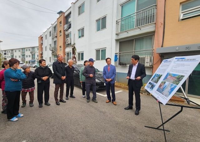 정장선 평택시장, 노후 공동주택 안전관리 직접나서