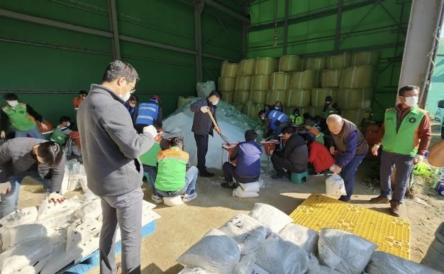 광주시 초월읍, 24~25년 동절기 제설 준비 완료