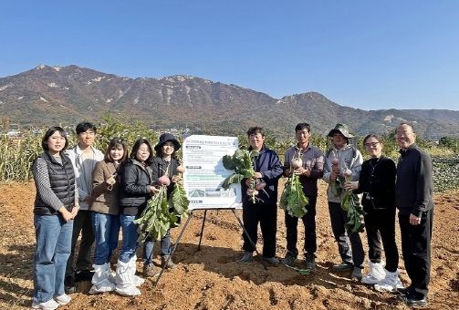 경기도농업기술원, 배추과 작물 뿌리혹병 친환경 방제 기술 공동 연구